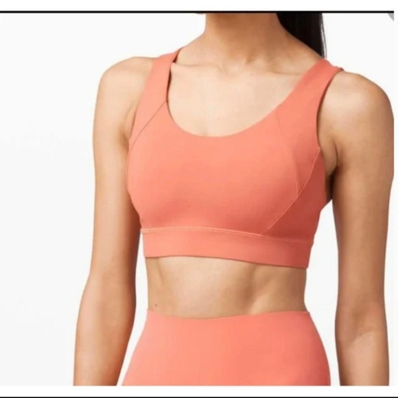 lululemon athletica Other - Lululemon Free to Be Elevated bra. Size 8 in blush pink.